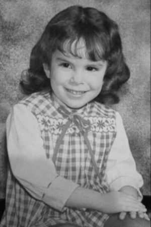 Author as a little girl